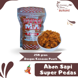 abon sapi pedas