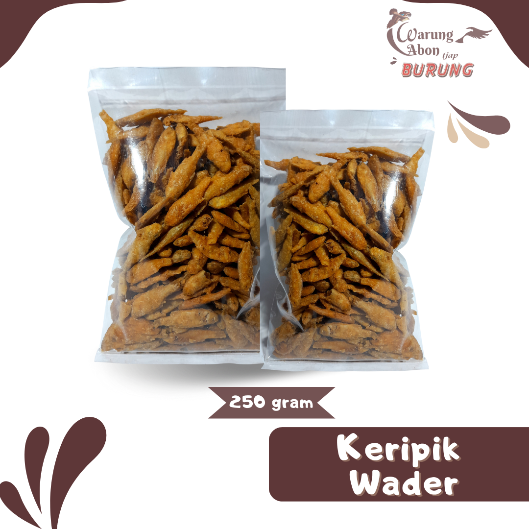 keripik wader (250gr) keripik wader (250gr)
