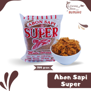 abon sapi super (100gr)