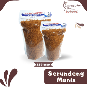 serundeng eco raos manis (250gr)