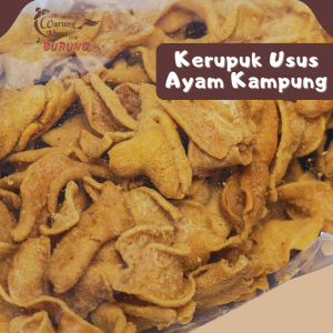 keripik usus ayam kampung (250gr)