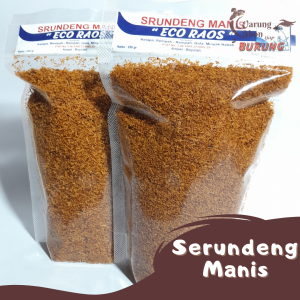 serundeng eco raos manis (250gr)