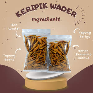 keripik wader (250gr)