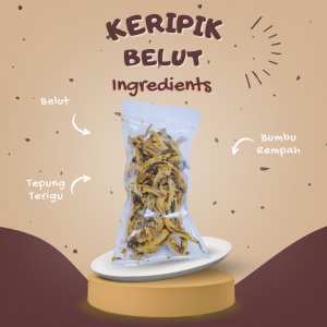 keripik belut (250gr)