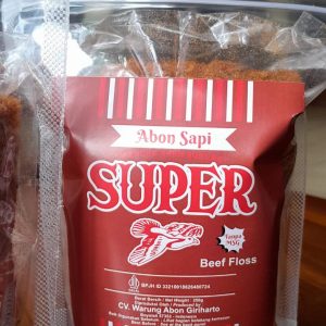 abon daging sapi super manis (250gr)