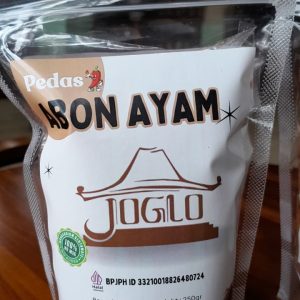 abon daging ayam joglo original non msg (100gr)